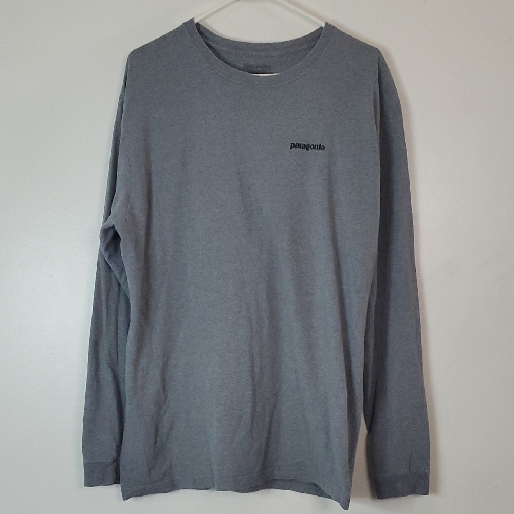 Patagonia Longsleeve Mens Shirt Size Extra Large Grey Casual Preppy Gorpcore